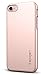 Spigen Thin Fit Designed for iPhone SE 2022 Case/iPhone SE 3 Case 2022 / iPhone SE 2020 Case/iPhone 8 Case/iPhone 7 Case - Rose Gold