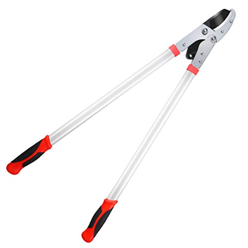 Terme Pruning Shears Compound Action Anvil Lopper Chops Thick Branches with Ease 2-Inch Cutting Capacity 30-Inch Tree Trimmer