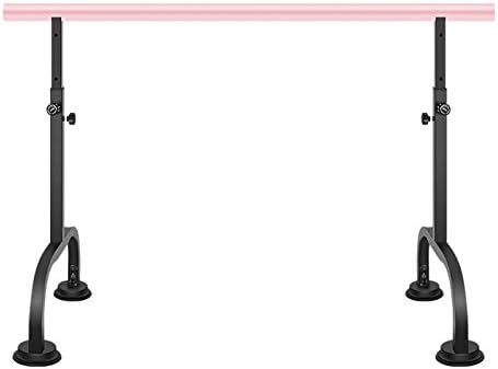 バレエバレバー ポータブル自立型3グレードアジャストバレエポールキッズアダルトワークアウトフィットネスストレッチダンス