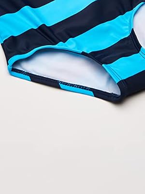 Kanu Surf Bañador De Una Pieza Para Niñas - Layla Beach Sport Banded - Traje De Baño Deportivo Con Bandas - Protección UV, Ideal Para Playas Y Piscinas