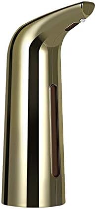 400ML Infrared Automatic soap Dispenser Leak-Free Lotion soap Pump LED Display for Bathroom Kitchen Office Sell Like hotcakes (Color : Gold)