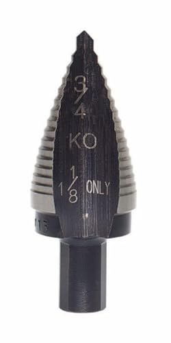 Irwin Tools Unibit #13 1-1/8-Inch Step-Drill Bit, 1/2-Inch Shank (10313)