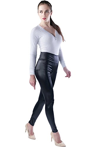 Stretchy Shiny Leggings Pants for Women and Girls by StarrY