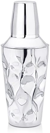 thinKitchen Stainless Steel Company Bold Hammered Cocktail Shaker (Silver)