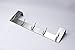 Pro Chef Kitchen Tools Over The Door Hook - 5 Coat Hooks - 15.5 Inches Wide and Fits Doors up to 1.5 Inches Thick - No Drill Towel Rack for Bathroom Storage - Behind Door Organizer Clothes Rack