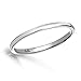 Sterling Silver or 14K Gold-Plated Baby Ring, Twisted or Plain 2mm Band for Babies, Toddlers, Kids or Women