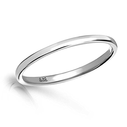 Sterling Silver Band Baby Ring