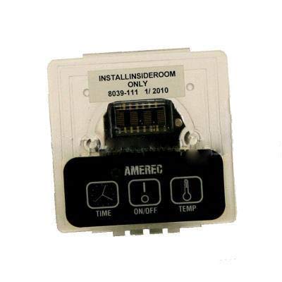 AMEREC 9110-190 CONTROL KT60 w/INTREGAL TEMP SENSOR (COVER PLATE NOT INCLUDED/GOLD LETTERING)
