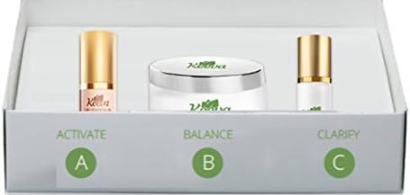 Keeva Organics 3-in-1 KIT Acne Cream, Face Wash and Serum. Get Rid of Spots, Scars, Cystic Bumps, Whiteheads, Blackheads, Bacne & Blemishes