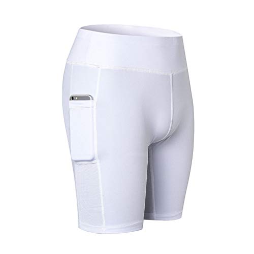 JSPOYOU-Womens-Side-Pocket-Stitching-Fixed-Stretch-Tight-Fitness-Running-Yoga-Pants