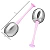 Ice-Globes-Facial-Skin-Care-Tools-for-Women-Face-Eyes-Stainless-Steel-Face-Beauty-Cryo-Roller-for-Girls-Ladies-Cooling-Massage-Spa-Globes-with-Storage-Case Pfefe Ice Globes Facial Skin Care Tools for Women Face & Eyes, Stainless Steel Cryo Sticks Face Roller for Girls Ladies…