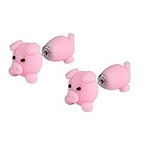 YRY 1 Pairs 3D Animals Soft Clay Cute Body Puncture
