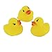 Stuffwholesale 1.5inch Rubber Sound Duck Baby Bath Toys, 100 Pack