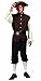 RG Costumes Men's One Size Colonial Peasant, Brown/White