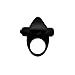 Powerful Silicone Penis Ring Aoken Clitoral Stimulate Vibrating Delay Cock Ring Sex Toys for Couples and Lovers in Black