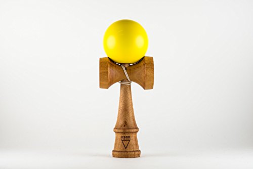 KROM Kendama Viking Mahogany Mustard
