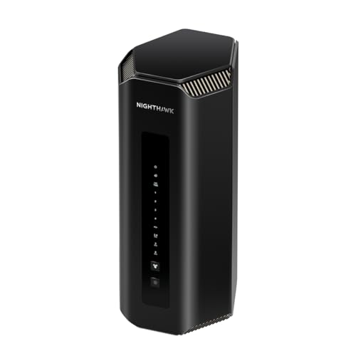 NETGEAR Nighthawk Tri-Band-WiFi-7-Router (RS700S) – Sicherheitsfunktionen, BE19000 WLAN-Geschwindigkeit (bis zu 19 Gbit/s) – 10-Gig-Internetanschluss 
