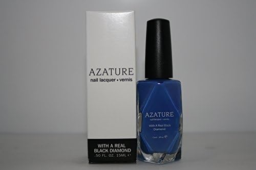 AZATURE Black Diamond Nail Lacquer, Lapis, 0.5 Fluid Ounce