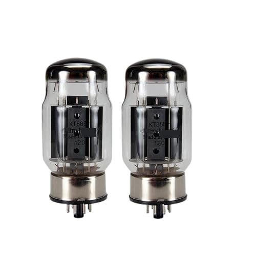 FLEYYXBN KT88 Vacuum Tube HiFi Audio Tube Replaces EL34 6P3P 6N3C 6550 KT120(2pcs Matched Pair)