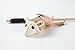 LukPaw Cat Teaser Cat Kitten Toys Set Natural Sisal Wand Teasers with Mouse, Bell, Feather, Elastic String, and Sturdy Wood Rod