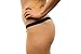 Stashitware 3 Pair Large, Black, Womens Hidden Stash Pocket Thong. Small Pocket.