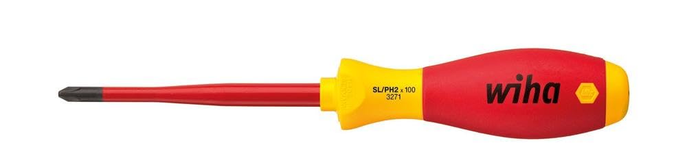 Wiha SoftFinish Electric slimFix SL/PH2 x 100 mm, (32712100)