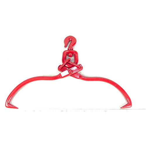 BUZE Holzschleppzange Rückezange bis 300 kg Ãffnung 45 cm "ROT"