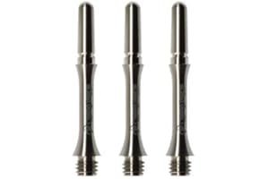 コスモダーツ(COSMO DARTS) NineDartOut.us Fit Shaft Metal -Titanium -Slim Spinning #2-18.0mm - Short