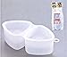 JapanBargain 1761, Japanese Sushi Mold Rice Ball Maker, Triangle Shape, Non Stick, White Color, Made in Japan