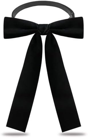 TopTie Black Satin Western String Bow Tie at Amazon Men's Clothing