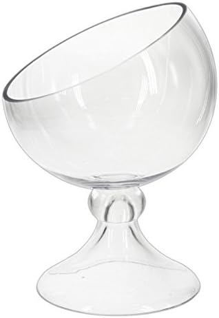 Diamond Star Off-Kilter Sphere Serving Bowl 10.5" x 7.5"