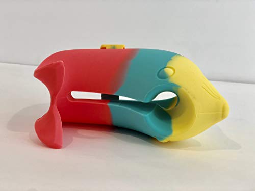 Baby Bath Safety Product Spout Cover Offers a Silicone Bath Faucet Cover for Your Bathtub Great for Baby Bath Safety & Baby Bath Toys Colorful Elephant Bathtub Faucet Extender (Rainbow Whale)