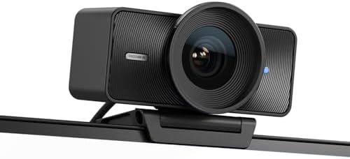 Elgato Facecam 4K - 4K60 Studio Webcam, DSLR-Like Control, Cinematic Effects, 49mm Lens Filters, HDR, Uncompressed Video, Optimized Focus Area | USB-C for PC & Mac