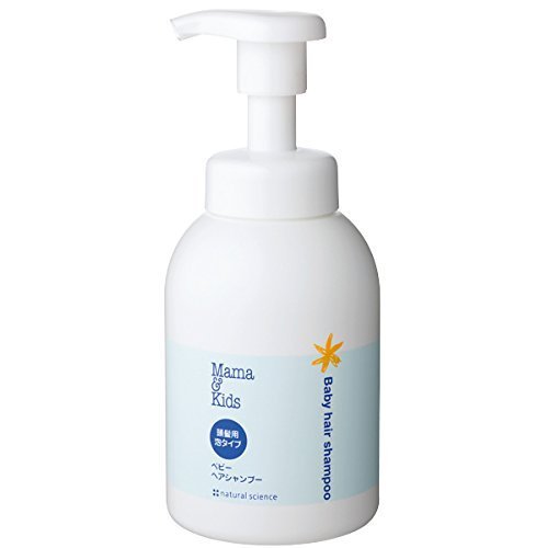Baby Japan Mama & Kids Baby Hair Shampoo Pump 350ml (Green Tea Set)