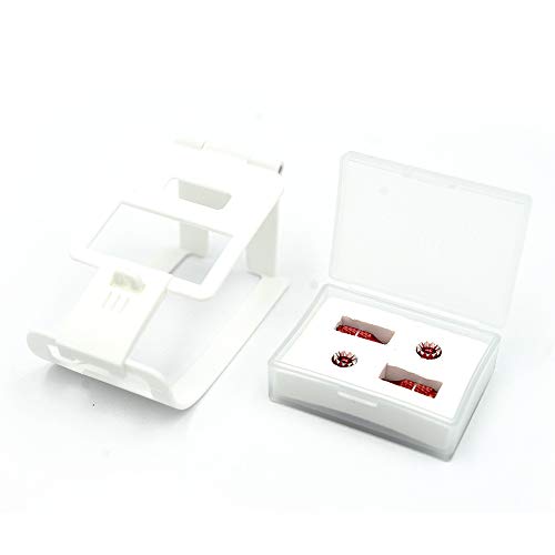 FrSky Taranis X-Lite Brace Lite & Long+Short Gimbal Stick Ends (Red)