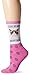 Grumpy Cat Women's Single Pack Stay Grumpy Crew Socks, Happy Face, Shoe Size: 4-10