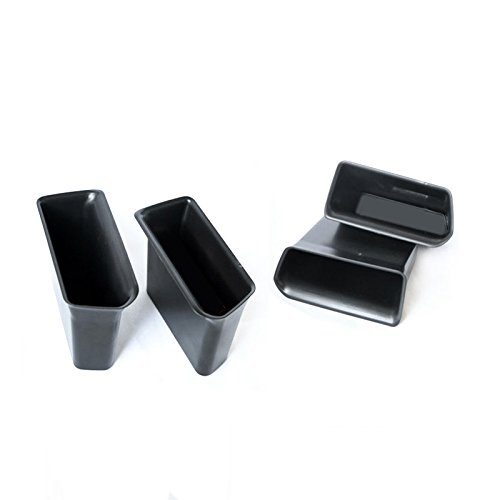 HIGH FLYING 4pcs Front&Back Door Storage Glove Box Holder Container Holder for VW Volkswagen Atlas 2017 2018