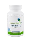 Vitamin D3 5000 IU | High-Potency Vitamin D3 Supplement | 100 Vegetarian Capsules | Seeking Health