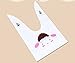 30pcs Plastic Cute Food Package Self-Adhesive Bakery Bags Cookie Bread Cake Candy Dessert Sandwich Snack Pastry and Gift Bags with Rabbit Ear for Party Favors Supplies