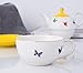 Jusalpha English Porcelain Tea for One Set- Butterfly Garden Teapot-Tea cup-Saucer Set, Tea Serving Gift Set #06