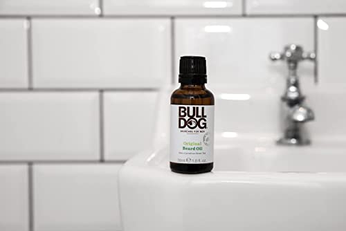BULLDOG SKINCARE – GROOMING ORIGINAL BEARD OIL TAMES AND CONDITIONS BEARD 30 ML