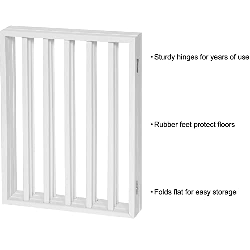 HOME DISTRICT Dog Gate Freestanding Pet Gate 4Panel & 3 Panel Pet Gate