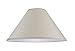 Aspen Creative 32201 Transitional Hardback Empire Shape Spider Construction Lamp Shade in Off White, 19
