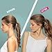 Clear Pony Puffin Thick Ponytail Holder, Ponytail Enhancer, Ponytail Volumizer, The Original Hair Tool From Germany
