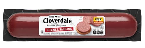 Cloverdale Cracker Size Summer Sausage 20 Ounce