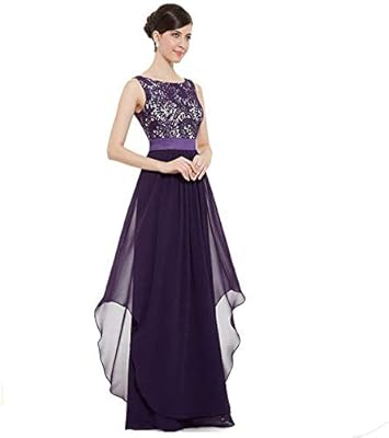 lilac maxi dress casual