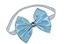 Baby and Toddler Girls Cinderella Inspired Sparkling Glitter Satin Bow Headband (1-5 Years)