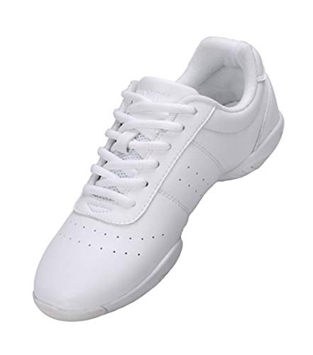white dance shoes
