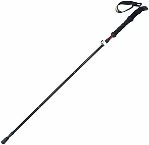 Invin Tri-fold Trekking Poles Collapsible Walking Sticks for Climbing, Mountaineering, Backpacking (1 Piece)