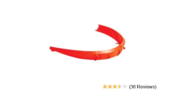 hot wheels track builder turn it curved track set f